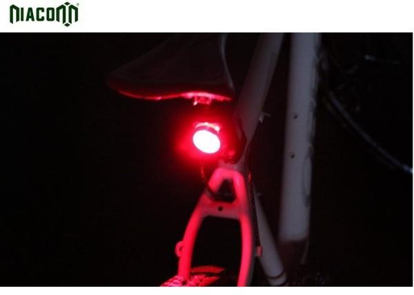 Cheap Red Led Bicycle Lights Usb Rechargeable With 80 Lumen High Brightness for sale