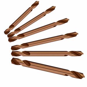 Amber Finished Double End Drill Bits HSS M35 Co5% Tubby Body Twist Drill Bit