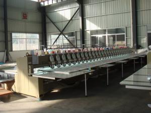 Automatic Multi Head Computerized Embroidery Machine Low Noise Less Vibration