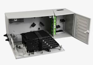 China Indoor IP30 FTTH Splitter Box  , 48 Fibers Terminal Box Fiber Optic on sale