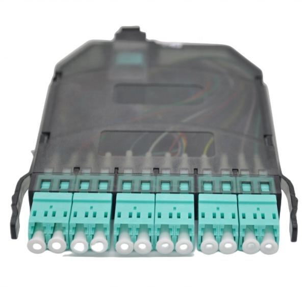 Cheap Networking Fiber MPO Cassette for FTTH Singlemode Multimode 12 Cores LC-MPO/MTP APC/UPC Duplex for sale