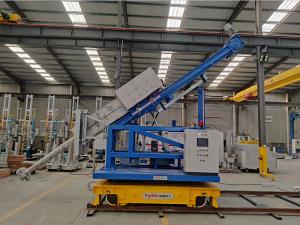 Rotary Flux Injector-Uses Salt Mixtures To Significantly Improve The Efficiency Of The Fluxing Process.