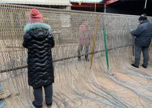 Pliable / Flexible Bird Netting Fence Custom Bird Garden Net Wire Mesh
