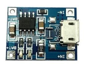 Cheap Micro USB Charger Board For Arduino 1A Lithium battery / Li-ion LED for sale