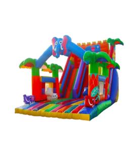 Best Customizable Inflatable Slides With Animal Colorful Patterns wholesale