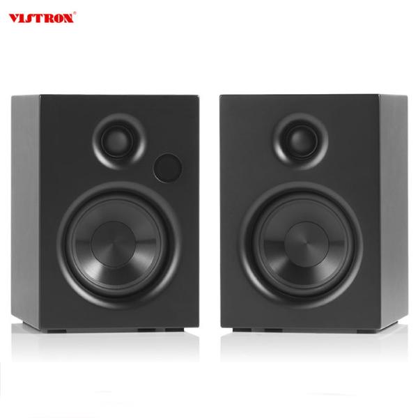 Cheap Bookshelf 100W Active Speakers Bluetooth 5.0 With AptX HD Optical Input Powered speaker for sale