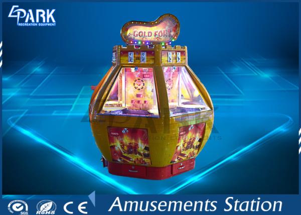 Cheap CE Certificated Redemption Game Machine Gold Fort Multi Play Support for sale