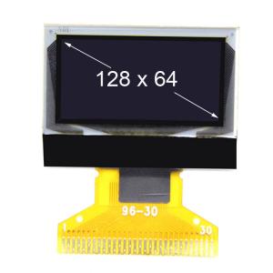 0.96 inch Monochrome IIC/I2C Communication 12864 PMOLED Blue LCD Module 4pin Round Display Module