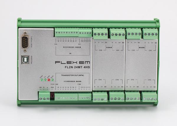 Cheap Programmable PLC 12 NPN Transisitor Power Output / 4 Way High Speed Surge Immunity Output for sale