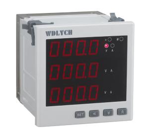 China Active Digital Multifunction Meter ,  Programmable Panel Power Meter 3A 30V DC Contact Capacity on sale