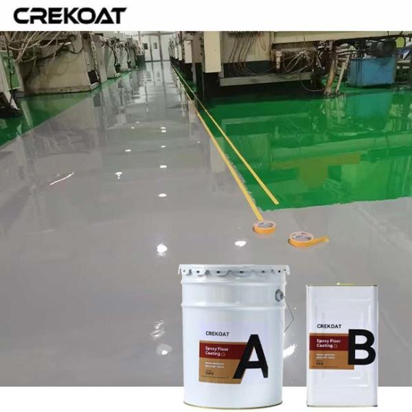 Cheap Chemical-Resistant Non Slip Epoxy Floor Coating Fast-Set Formulations Allow Same-Day Use for sale