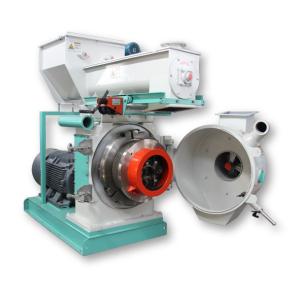 1.5-2th Ring Die Pellet Machine Rice Husk Biomass Wood Pelletizer In Vietnam