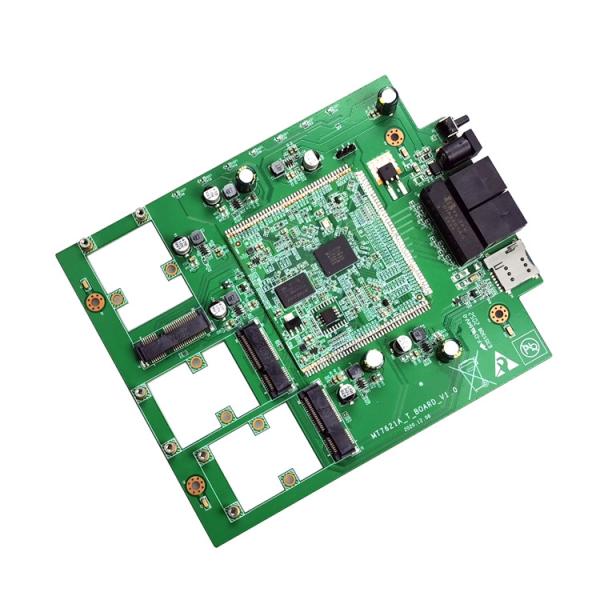 Cheap 3 Channel PCIE Core Gateway Control Module 4G Router Core Backplane for sale