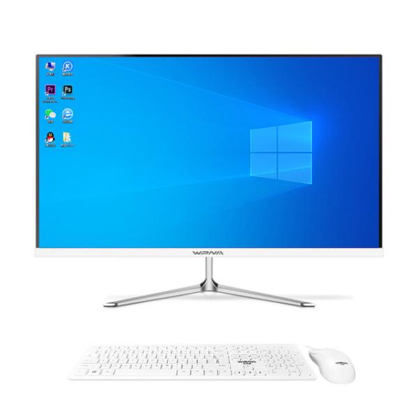Cheap 21.5" Core I5 I7 Aio Business Desktop Monoblock Gaming Computer Barebone All In One Pc I3 With Wifi Widescreen for sale
