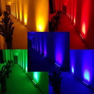 China 216w Pixel Led Control Outdoor Wall Wash Lighting Fixtures With 25° Optical Lens on sale