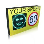Remote Connectivity and Speed Limit Setting Sun-Powered Speed Detection Displays