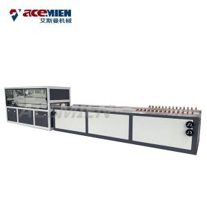 SJZ-51/105 Double Screw Extruder , WPC Board Production Line Customized Voltage