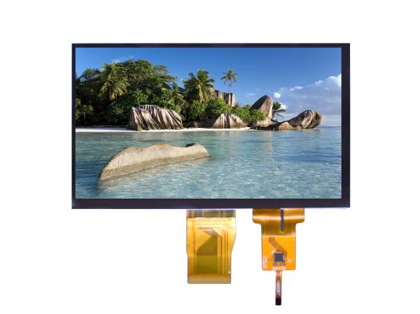Cheap 7.0 Inch TFT LCD Display Module, 1024x600Dots, 50 Pin RGB Interface, Capactive Touch Panel for sale