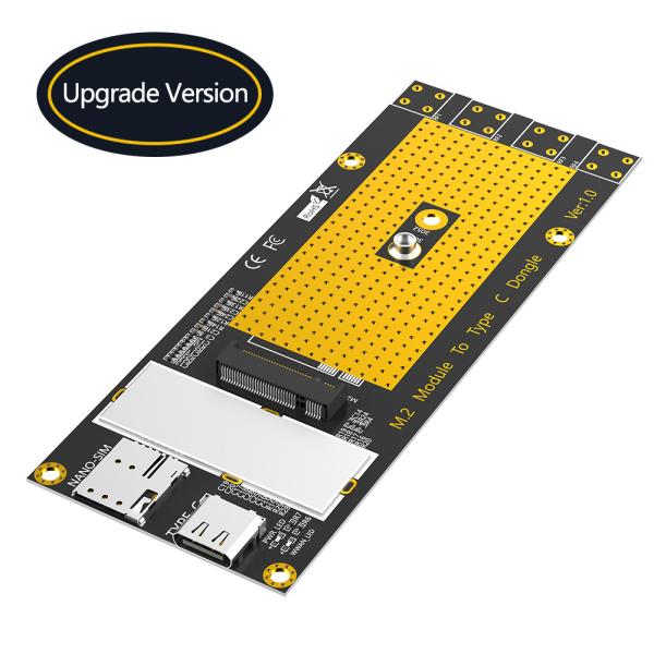 Cheap Custom M.2 NGFF To Type C USB 3.0 Adapter For GM800 SIM8200 Module for sale