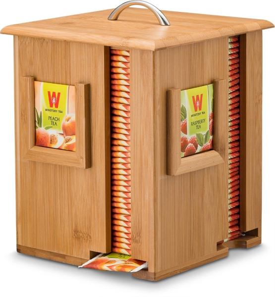 Cheap Square Bamboo Storage Box , Large Wooden Tea Box FDA Certificate For Home / Hotail for sale