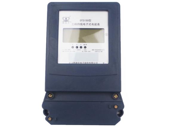 Cheap Smart Three Phase Four Wire Energy Meter , DTS150 3 Phase Electric Meter for sale