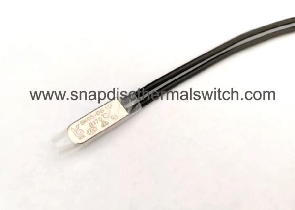 Cheap BK05 Normally Closed 16A 170 Deg C Automatic Reset Thermal Overload Switch For Overload Protecting for sale