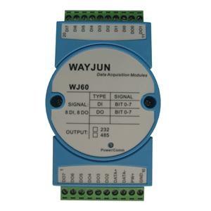 China 8-Channel Digital Counter I/O Module with 1ms Speed 100g Capacity and 8-24VDC Input/8-32VDC Output on sale