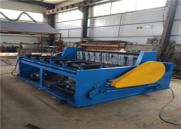Cheap Hydraulic Semi Automatic Crimped Wire Mesh Machine 2m / 2.5m Type 2500 Kg for sale