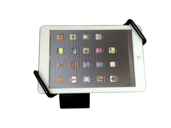 Cheap COMER security display stand with adjustable claws for tablet panel computer for sale