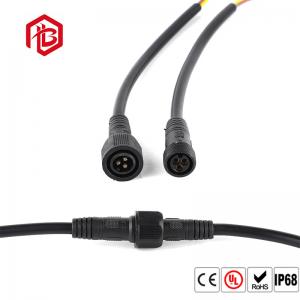 Best Low Voltage PVC 3 PIN M15 Male And Female Connectors wholesale