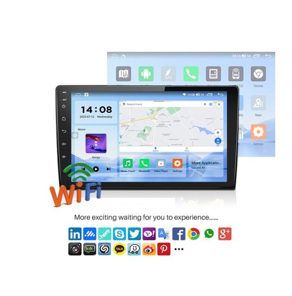 Cheap Intelligent Systems Bluetooth Car Radio with 10" Screen and Built-in Wireless CarPlay for sale