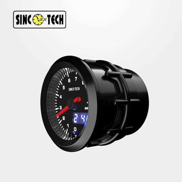 Cheap LED Pointer Digital RPM Tachometer Do6360 Dash Universal Rpm Meter for sale