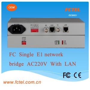 Best three Loop Back Mode，75bnc E1-ETH Protocol Media Converter wholesale