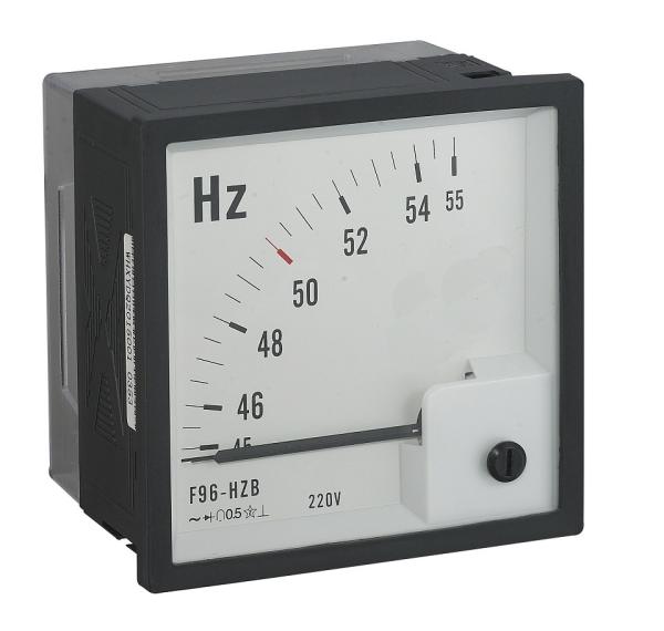 Cheap 90 Degree Indicating Analog Frequency Meter Vertical Installation Mounting for sale