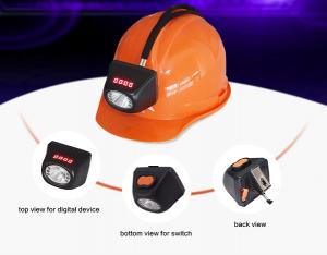 Best 120 Lumens Portable Industrial Lighting Fixture Under Ground Safety Miners Cap Light wholesale