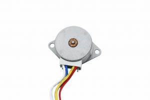 China Geared PM Stepper Motor 15 Degree 24V 25MM Micro Electric Automatic Control on sale
