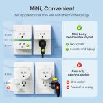 Tuya Smart Plug 16A WiFi Socket with Timing Power Monitor and Alexa Google Home