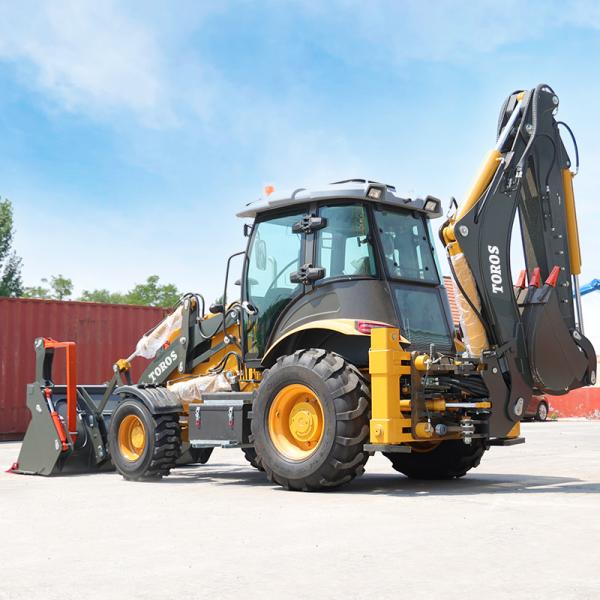 Cheap 2500kg Wheel Loader Backhoe Big Backhoe Loader Multiple Function for sale
