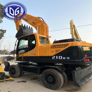 Best Hyundai 21 Ton Excavator Used 210W-9 Hydraulic Wheel Excavator wholesale