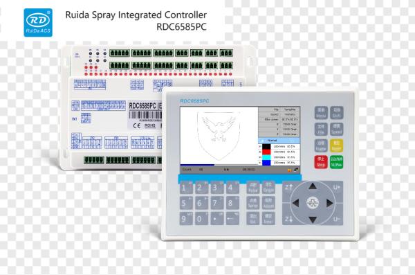 Cheap Ruida Controller RDC6585PC Spray Cutting Integrated Controller Laser Controller for sale