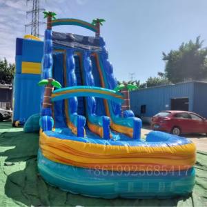 Wholesale price inflatable slides double waterslide inflatable pool slide water slide