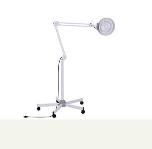 Floor Standing Led Magnifying Lamp Circuit Board Inspection With Magnifying Lens