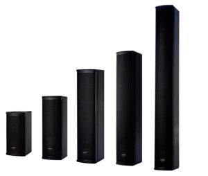Best Full Frequency Linear POE Column Speaker Built In DSP Processing wholesale