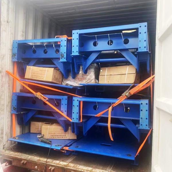 Cheap                    Knocked Down SKD CKD 40FT Container Chassis for Intermodal Container Chassis              for sale