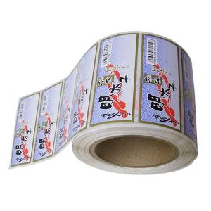 China Print paper label stickers custom adhesive stickers and labels printing ,paper adhesive sticker label for product on sale