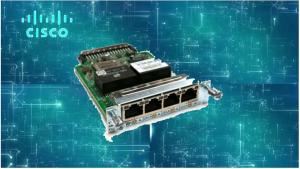 EHWIC Interface Type Wan Interface Card , Voice Interface Card For ISR Router