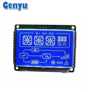 China STN Negative Seven Segment LCD Display 3.3 V LCD Display with PIN Connector on sale