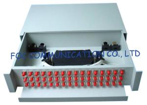 China High strength Sliding Fiber Optic Patch Panel / FC 48 port patch panel on sale