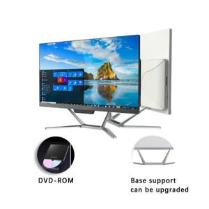 China 21.5 Aio High Configuration Cor I3 Desktop Computer 4GB 128GB SSD Business Computer Ultra-thin DVD AIO Computer on sale