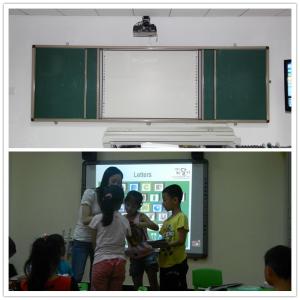 All-in-One Interactive Whiteboard with visual presenter and Projector Smart